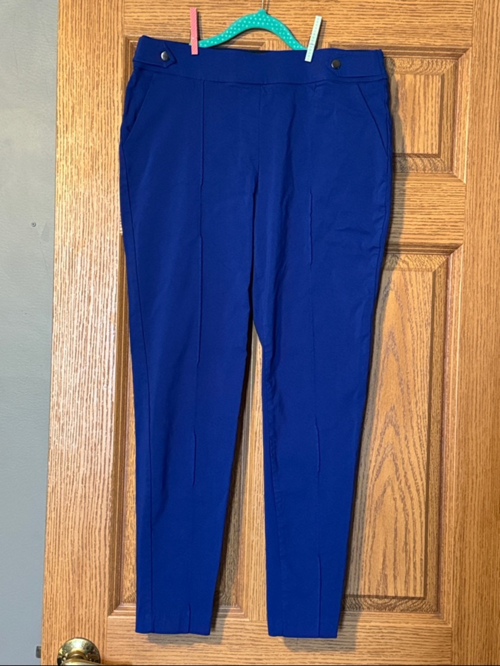 Maurices Royal Blue Stretch Dress Pants